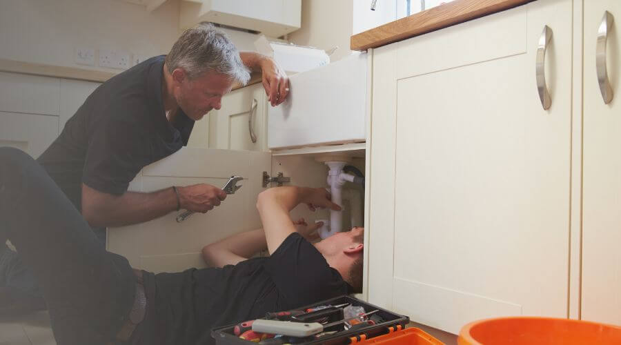 Professional burst pipe repair services in Mcconnell Afb, KS